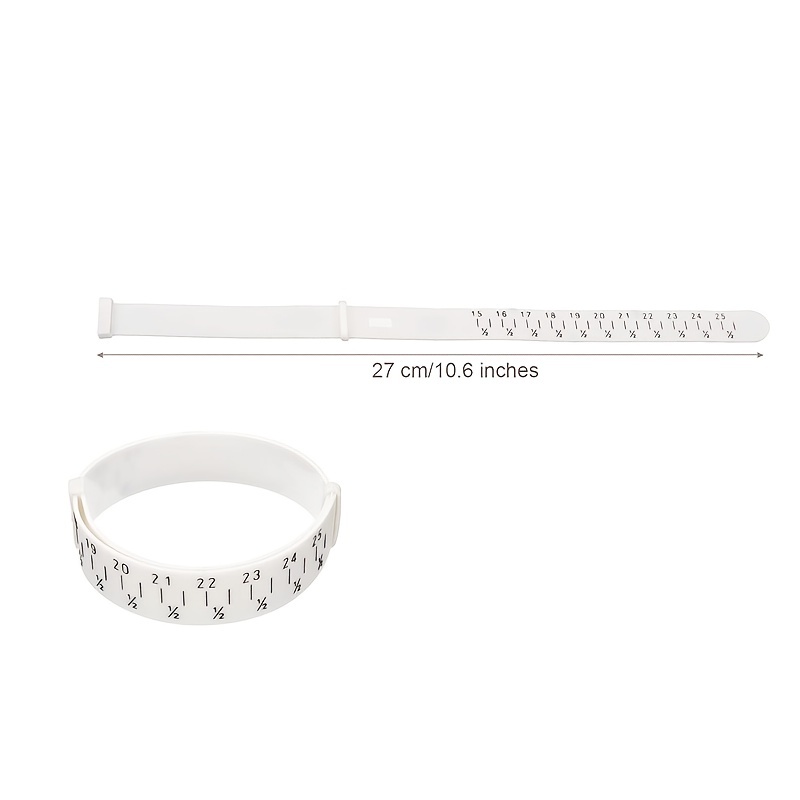 4.72-8.66inch Bracelet Inner Circumference Measuring Tool Bracelet Ring  Size Inner Diameter Circumference Used For DIY Jewelry Bracelet Bangle  Making