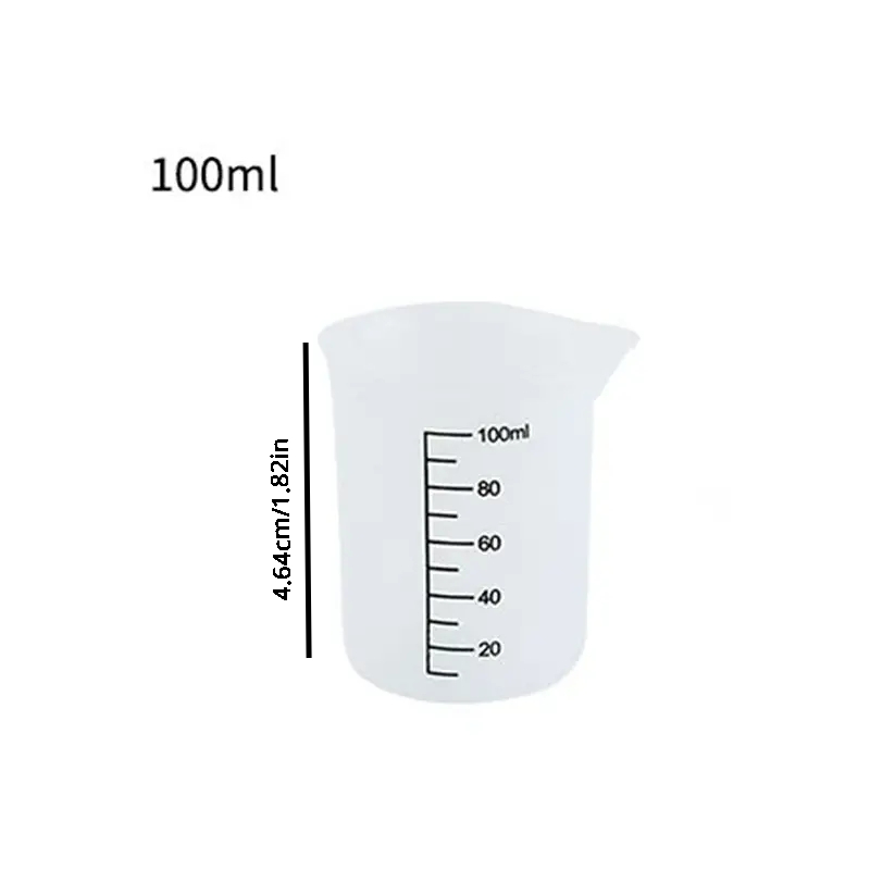 Silicone Measuring Cups With Scale For Resin Non - Temu