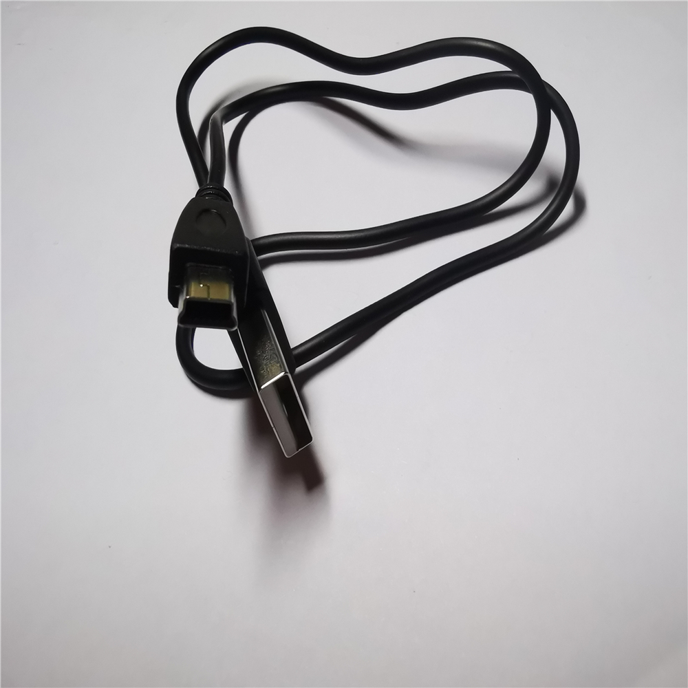 CORDON USB 2.0, Type A mâle - Type B-micro, 1m, noir