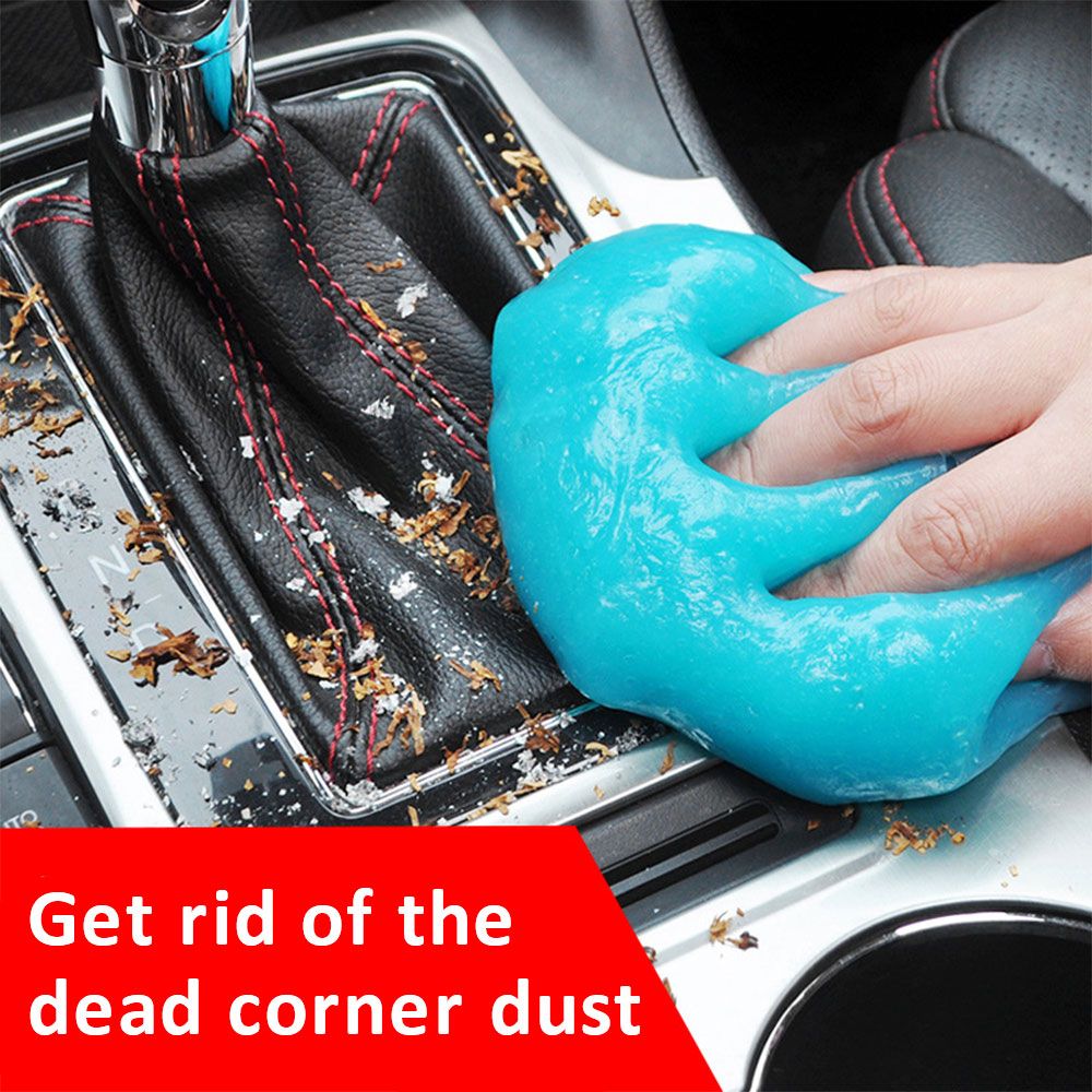 1pc Car Cleaning Gel Slime For Cleaning Tool, Car Vent Magic Dust