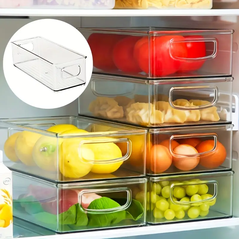 Refrigerator Storage Box Fresh-keeping Container For Kitchen