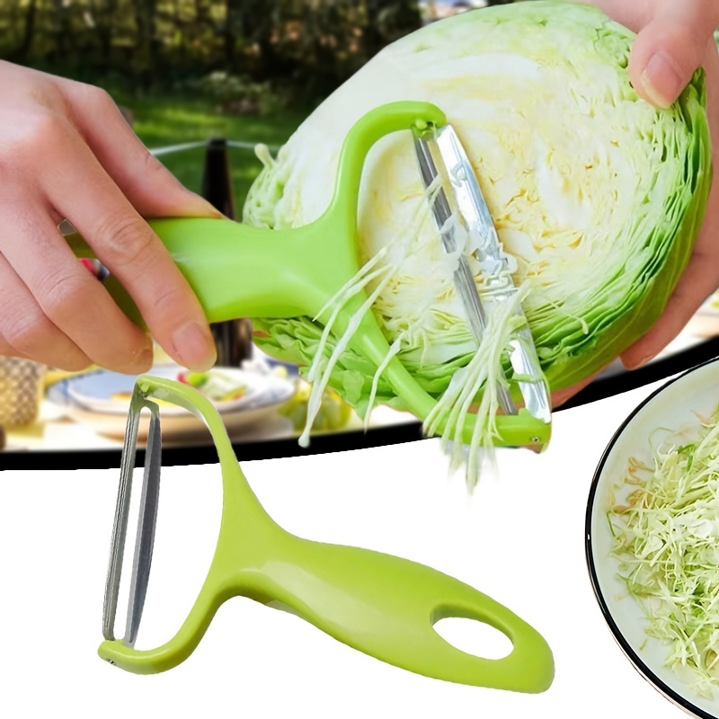 1PC 304 Stainless Steel Cabbage Grater, Kitchen Peeling Knife For Purple  Cabbage Garden Lettuce, Shredder With Wide Mouth, Multifunctional Vegetable  F
