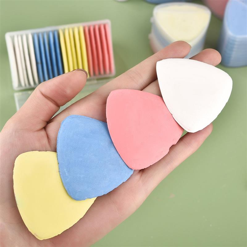 10Pcs Mixed/White Color Erasable Tailor Chalk Sewing Chalk Tailor's Fabric  Chalk