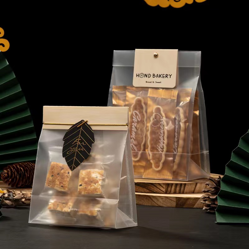 50pcs Sachet Biscuit Noel, Sachets Transparents pour Biscuits