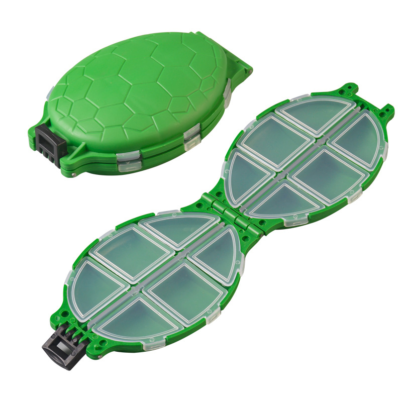 Organize Your Fishing Tackle With This Colorful Turtle-shaped Storage Box -  12 Compartments! - Temu United Arab Emirates