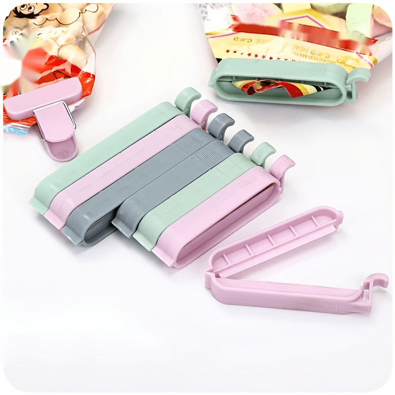 10pcs Sealing Clips 4.33inch Thin PP Plastic Material Snack Food Clip  Sealing Bag Sealing Clip Plastic Bag Clip Food Sealing Sealing Clip for  restaura