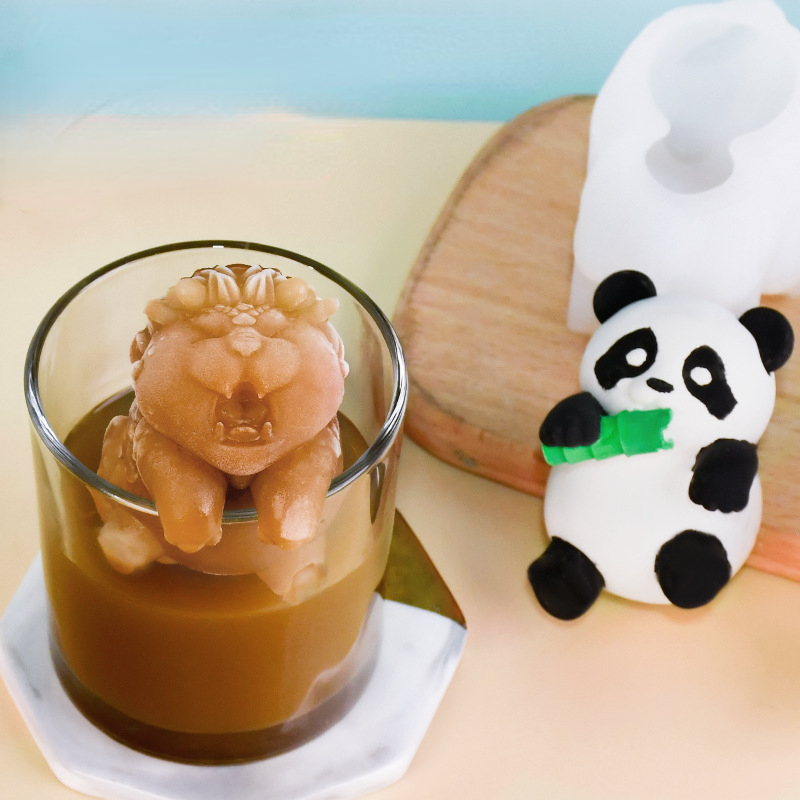 Moule Ours - Plateau à glaçons ours 3D | Moule en silicone pour animaux,  moule à savon, glaçon pour café, lait, thé, fondant gommeux, cuisson  gâteaux