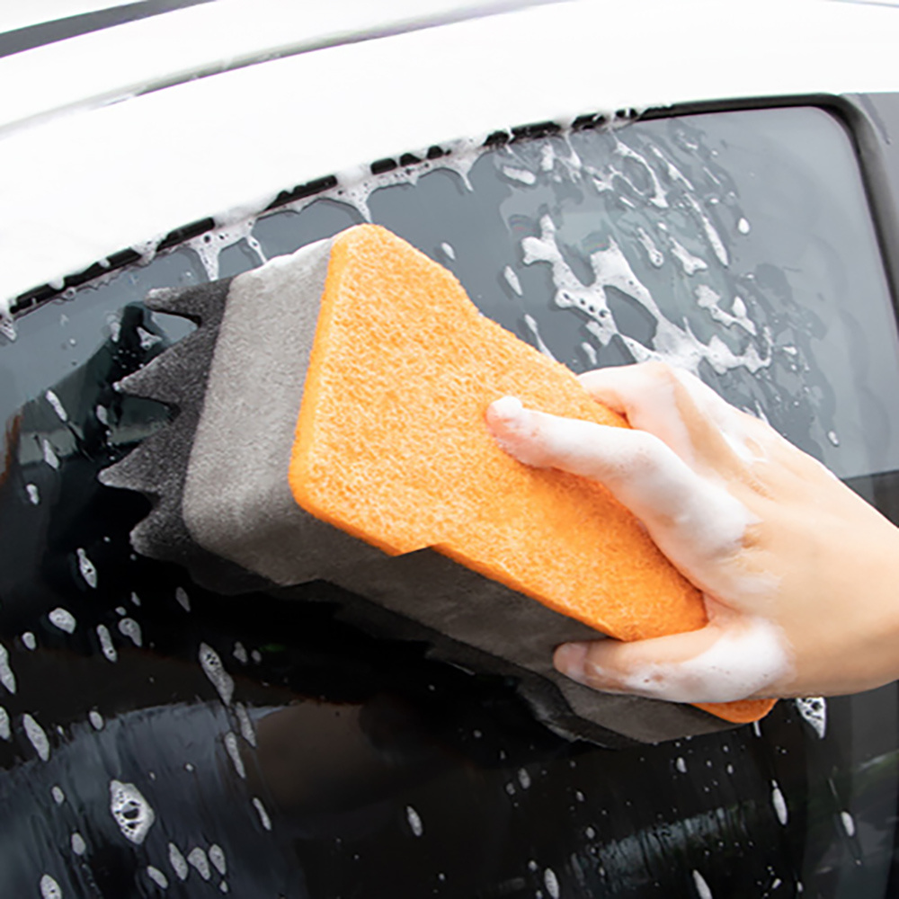 Double sided Car Wash Sponge High density Absorbent Cloth - Temu