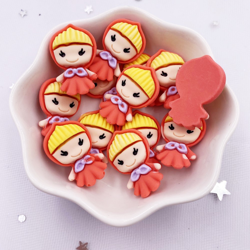 Diy Bow Decor Accessories Crafts resin Colorful Mini Cartoon - Temu