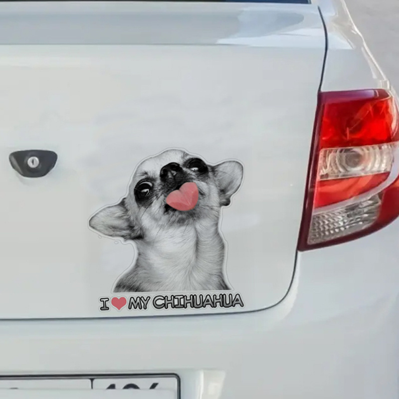 Funny dog store stickers for cars