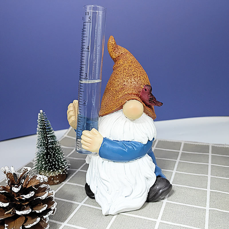 Metal Gnome Thermometer Indoor Outdoor Wall Art Decor Plaque - Temu