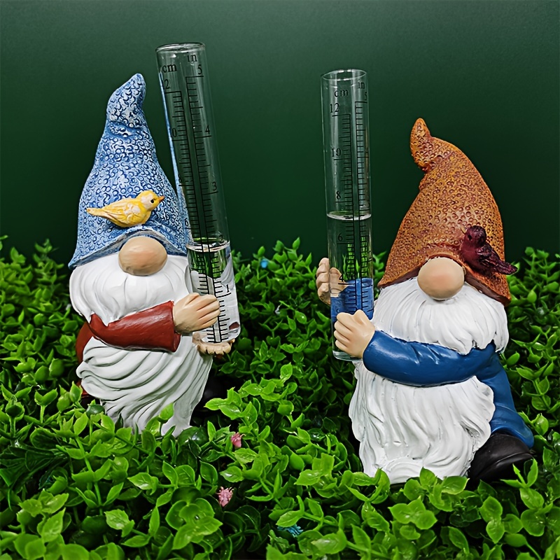 Metal Gnome Thermometer Indoor Outdoor Wall Art Decor Plaque - Temu