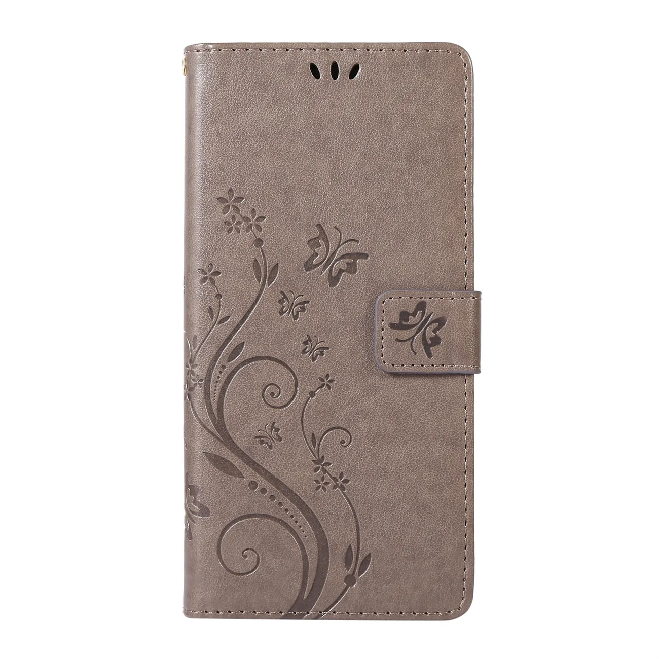 Brown Leather Samsung Wallet Case for S23 S22 S21 S20 S10 S9 S8
