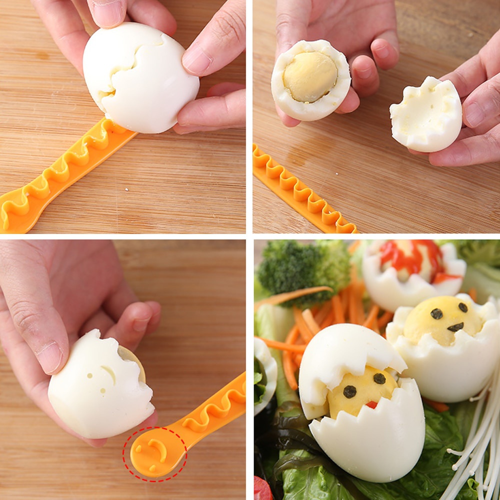 Plastic Egg Cutter Egg Divider Egg Chopper Fancy Slicer - Temu