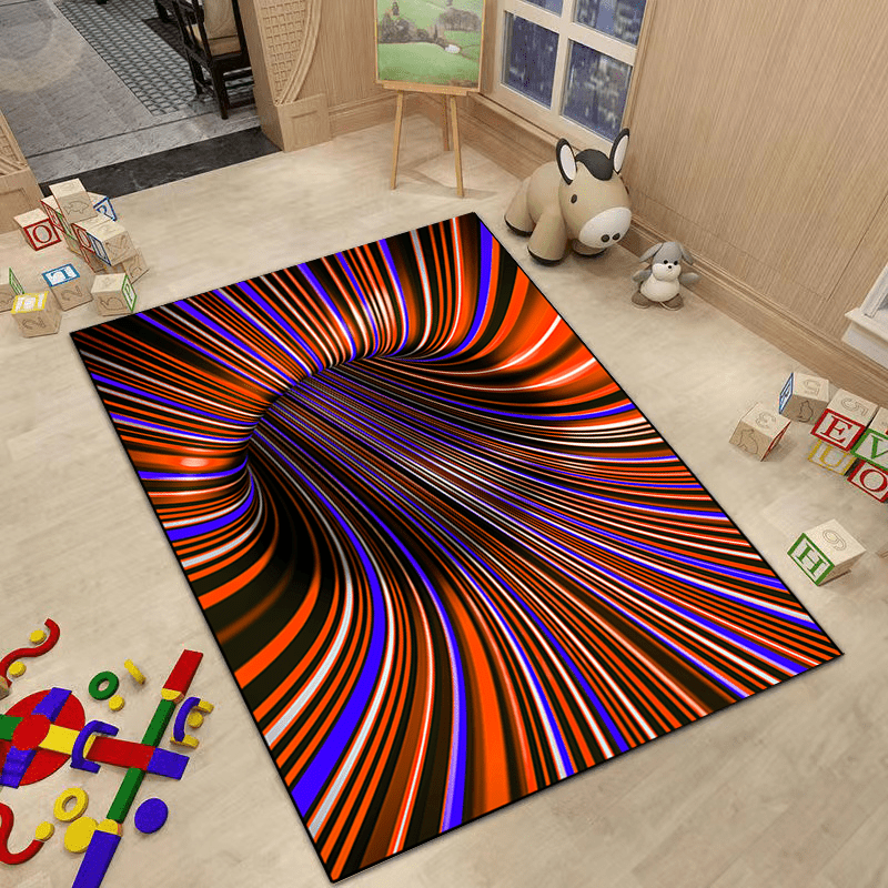  AJ WALLPAPER 3D Hand Painted Bamboo 20207 Game Non Slip Rug  Room Mat Round Quality Elegant Carpet US Lv (H120cmxW180cm【47.2x70.9】) :  Home & Kitchen