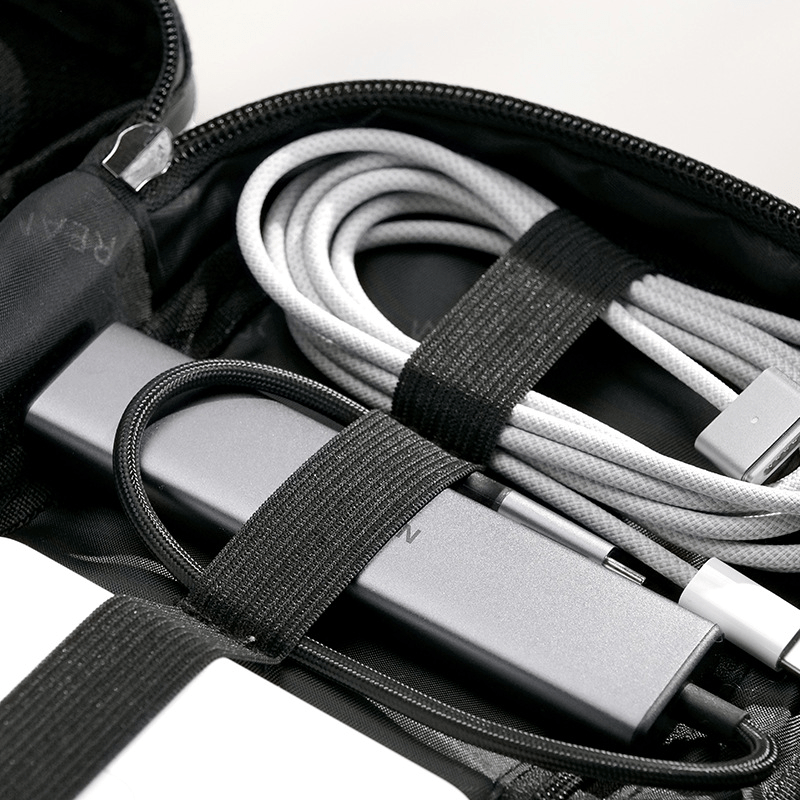 Waterproof Data Cable Bag Small Zipper Electronic Accessories Bag
