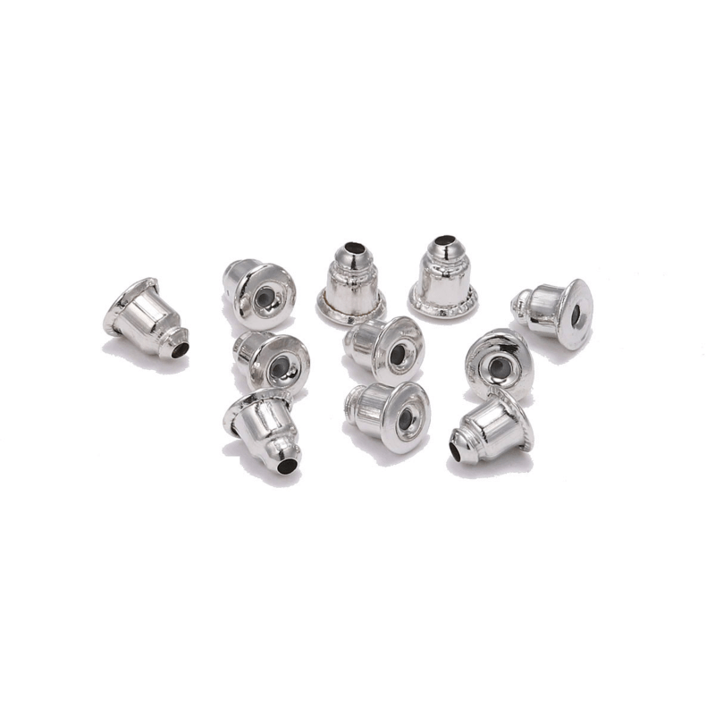 200pcs/lot Ear Nut Clutch Earring Stoppers Post Stud earrings Backs DIY  Jewelry Findings Earring Findings