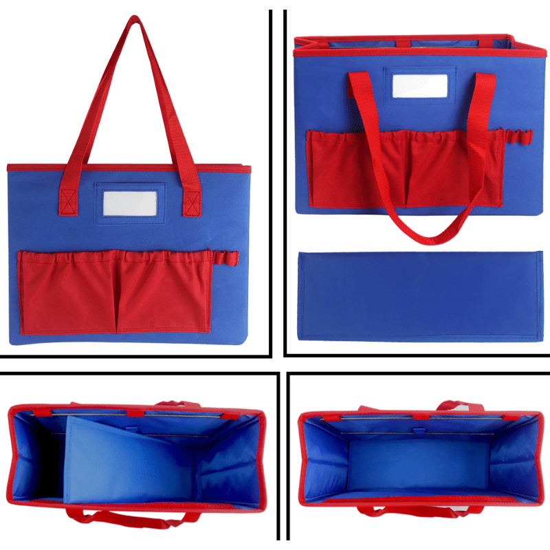 Storage Tote Bag, Classroom Supplies For Teacher, Stationery And