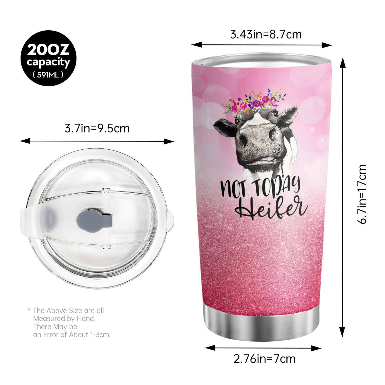 Not today Heifer, Heifer Tumbler, Cow tumbler, Not my pasture, Not my –  Sweet Tee and Sips