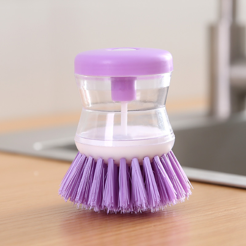 Kitchen Creative Pot Washing Brush Liquid Filling Automatic - Temu