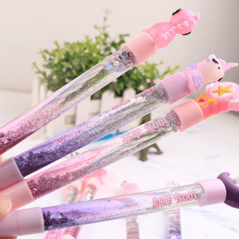 Creative Student Black Gel Pen Wholesale Mermaid Shape Color - Temu