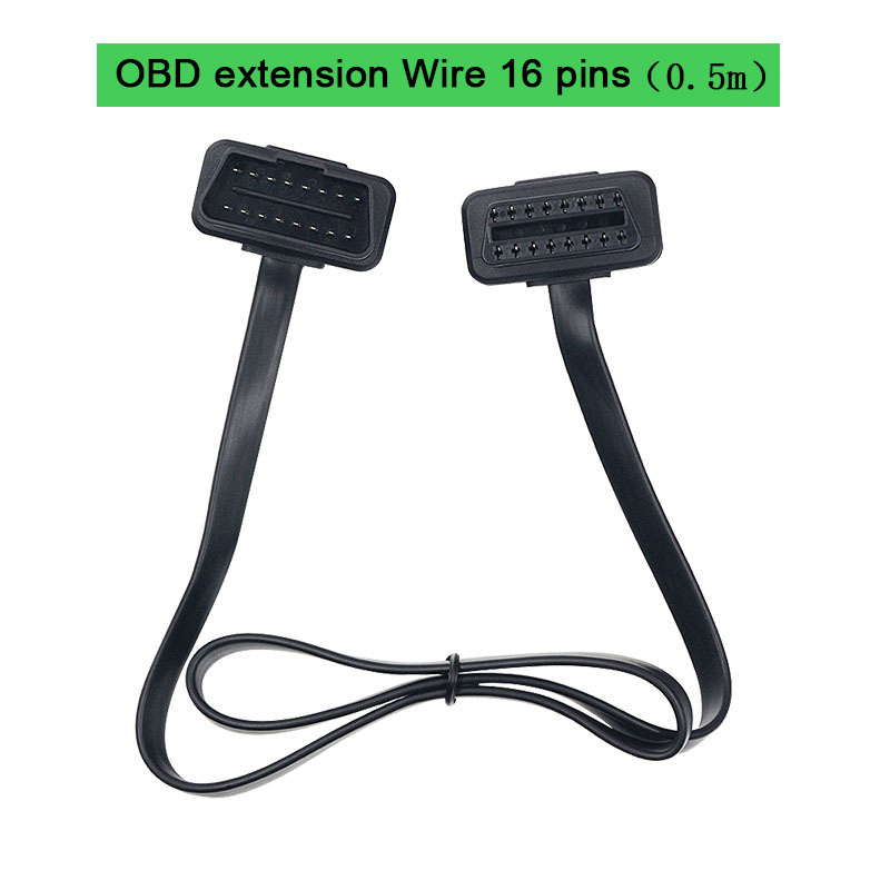 Câble d'extension OBD2 mâle vers femelle, connecteur OBD