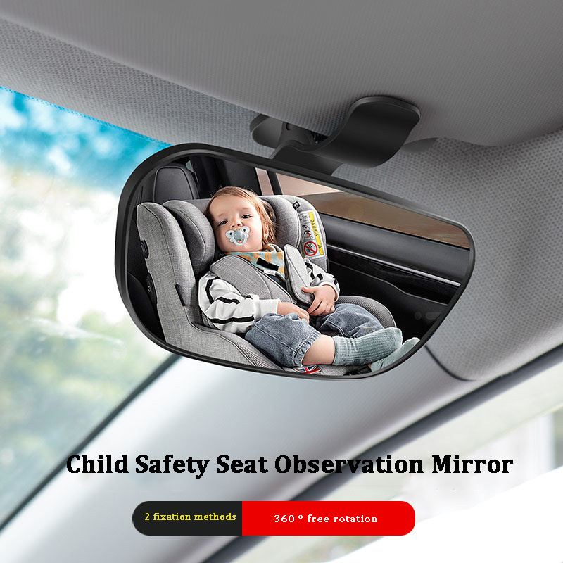 Miroir Auto Bébé Rétroviseur,Bébé Vue Arrière Miroir pour Siège Arrière  Miroir de Voiture pour Bébé en Sécurité