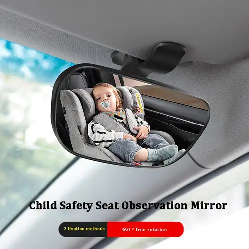 Miroir De Voiture Vue De Sécurité Siège Arrière Miroir Bébé Face À Larrière  Soins Pour Bébés Carré Sécurité Enfants Moniteur Accessoires De Voiture -  Automobile - Temu Belgium