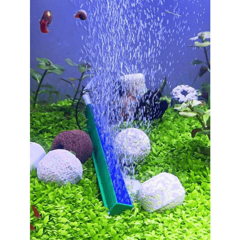 Anself Anself 4cm Piedra de oxígeno oxigenador de acuario de burbuja de  aire aireador de p Meterk Accesorios para acuarios