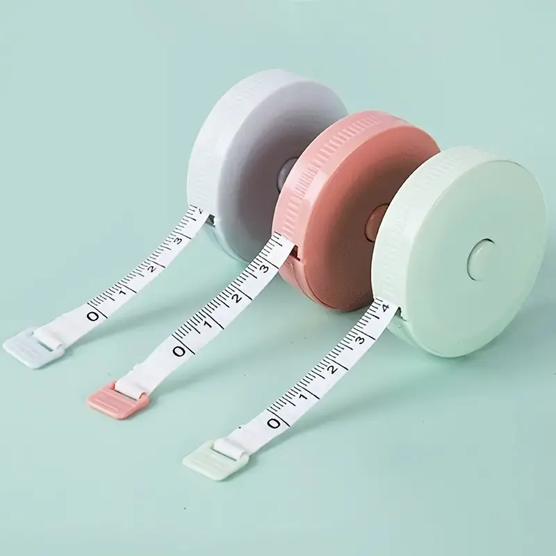 2 Pack Tape Measure for Body Measuring, 79Inch/2Meters Retractable Tape  Measure for Body Fabric Sewing Tailor Cloth Knitting Craft Measurements  Dual