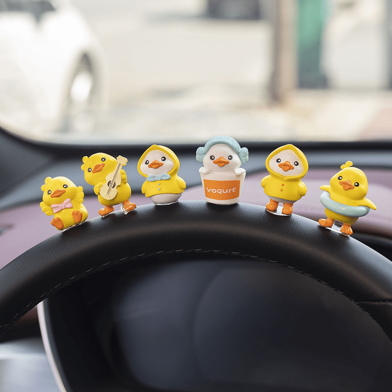 1 Stück Auto-dekoration Kleine Gelbe Ente Puppe Für Rückspiegel,  Zentralplatte, aktuelle Trends, günstig kaufen