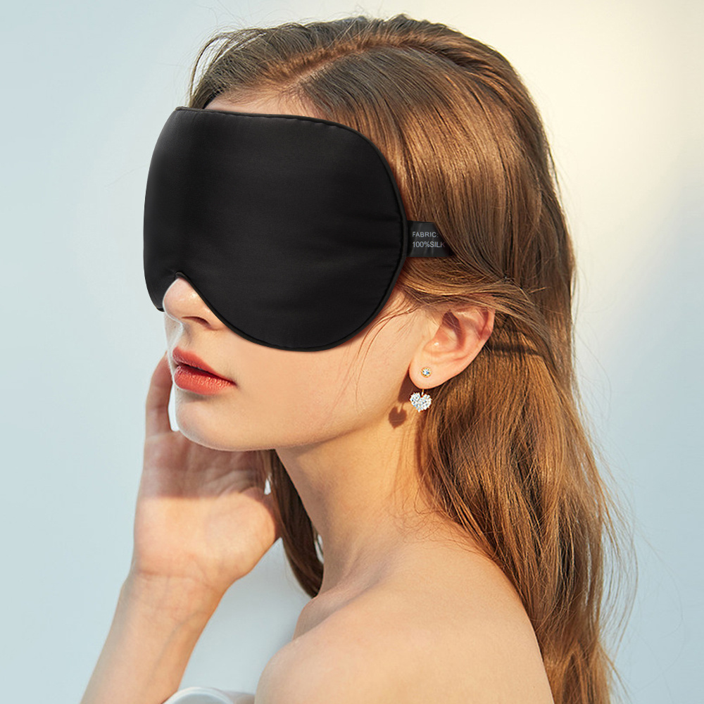 Luxurious Mulberry Silk Sleep Mask Ultimate Comfort Light - Temu