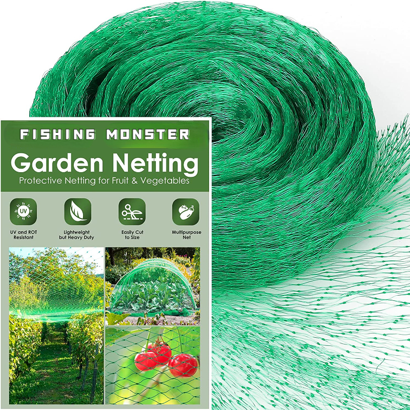 1 Pack, Bird Netting For Garden Protect Vegetable Plants And Fruit Trees,  Plastic Trellis Netting For Birds, Deer, Squirrels And Other Animals