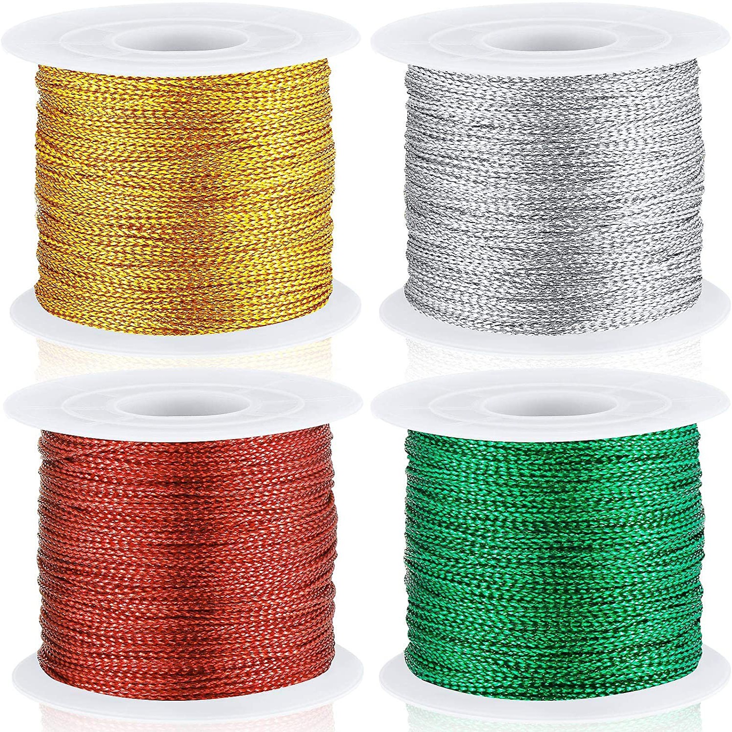 0.5/0.8/1.0/1.5/2.0/2.5/3.0mm Colorful Waxed Cord Cotton Thread Cord String  DIY