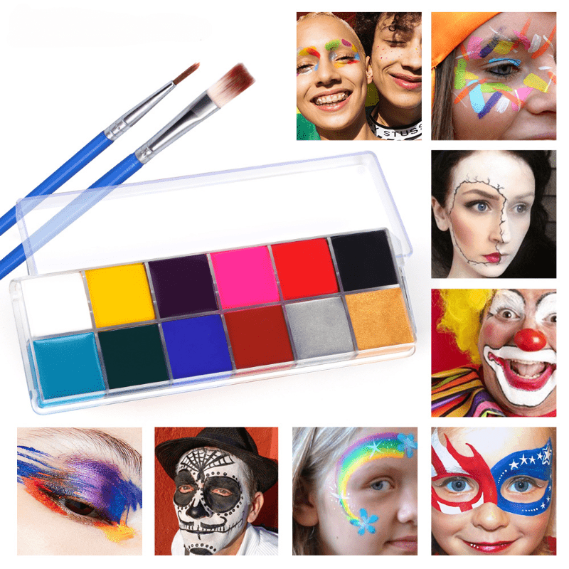 30g Water Based Face Painting Body Watercolor Paint Small Convenient Face  Paint Pigment Water Activated Vibrant Face Body Paint