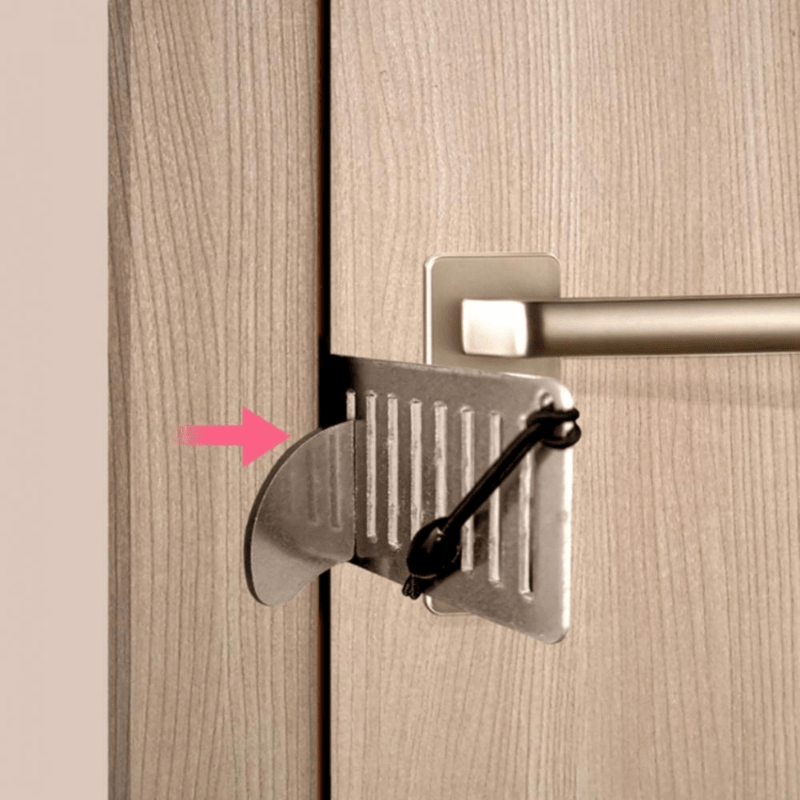 Secure Home 90 degree Sliding Door Lock No Drilling - Temu Canada