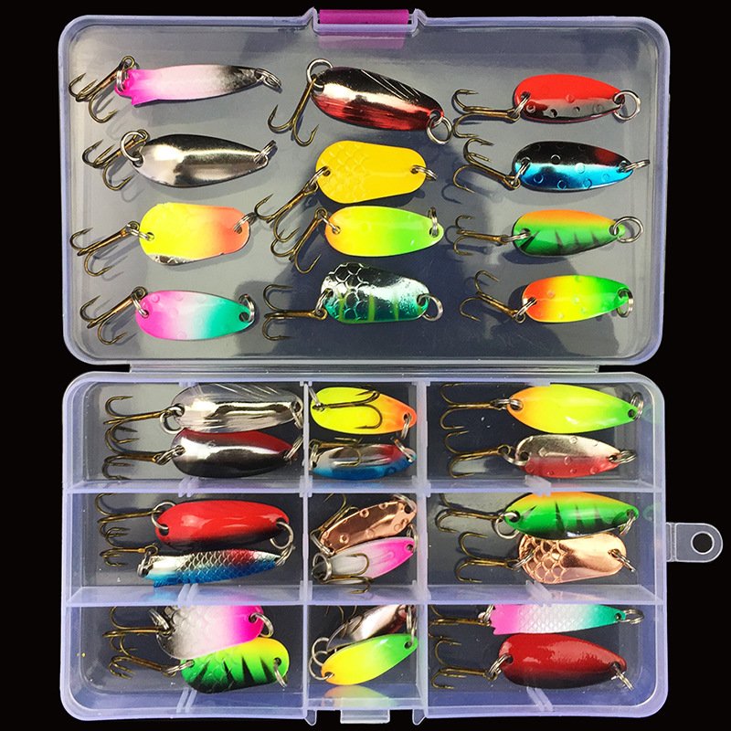 Fishing Lures Kit: Tackle Box Bass Trout Salmon Fishing - Temu