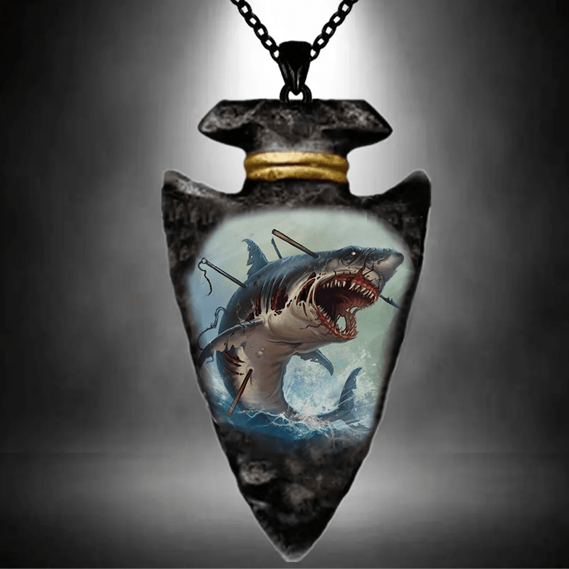 Great white sale shark necklace