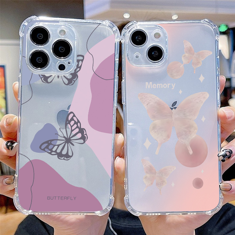 2pcs pattern phone case for iphone 14 13 12 11 pro xr xs 7 8 plus mini  se2022 silicone bumper transparent hard back cover fall car luxury  shockproof clear phone cases - cell phones & accessories - Temu Morocco