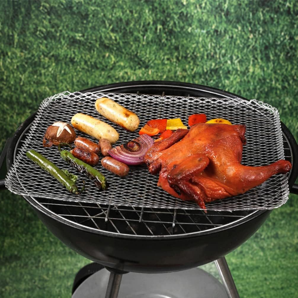 BBQ Grill Mat Barbecue Outdoor Baking Non-stick Pad Reusable Cooking Plate  40 * 30cm for Party PTFE Grill Mat Accessories