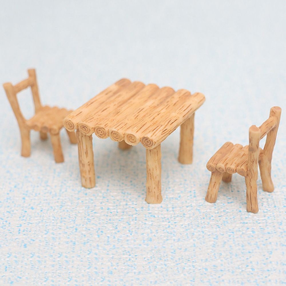 Taburete pequeño de simulación, silla, modelo de muebles, juguetes,  taburetes en miniatura, silla, j CUTICAT miniaturas de casa de muñecas