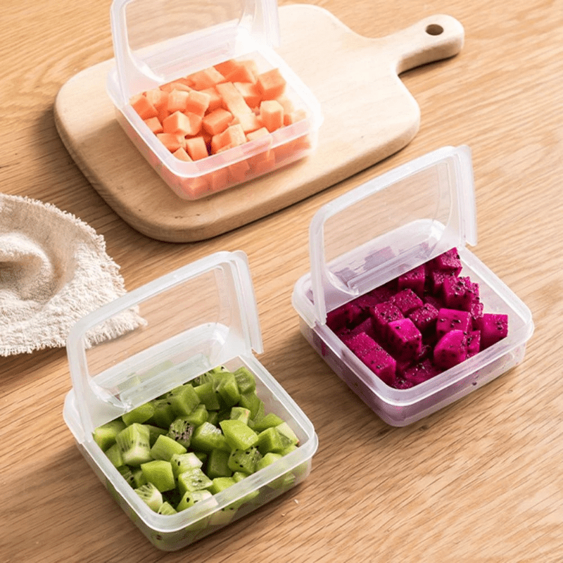 Vegetable Storage Container For Refrigerator, Fresh Container 3 In 1  Organizer