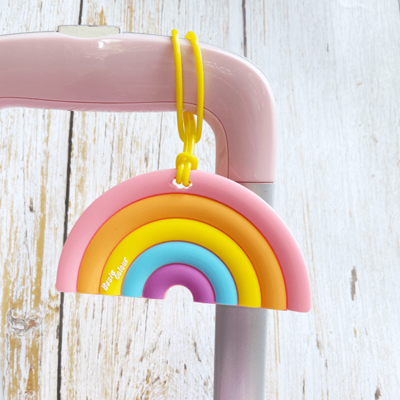 Rainbow and Robot Luggage Handbags Check-in Signs