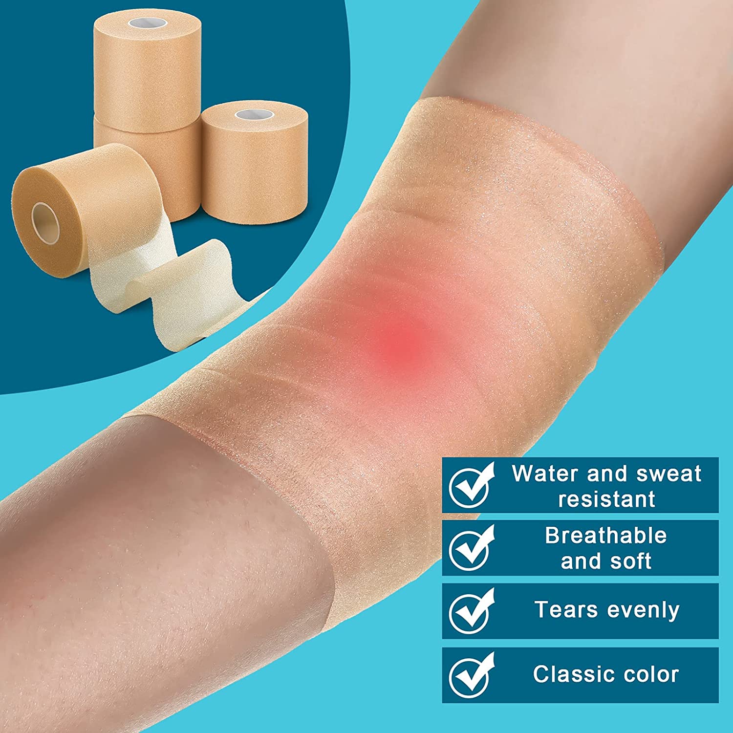 Soft Skin friendly Sports Foam Wrap Perfect Athletic Elbow - Temu