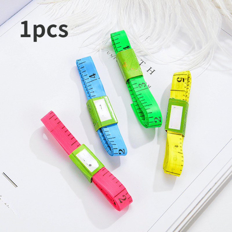 1pc 150cm Body Measuring Tape For Waist, Chest, Hip, Leg, Soft Sewing  Ruler, Home Measuring Tool, 9*5.5cm / 3.54*2.16inch