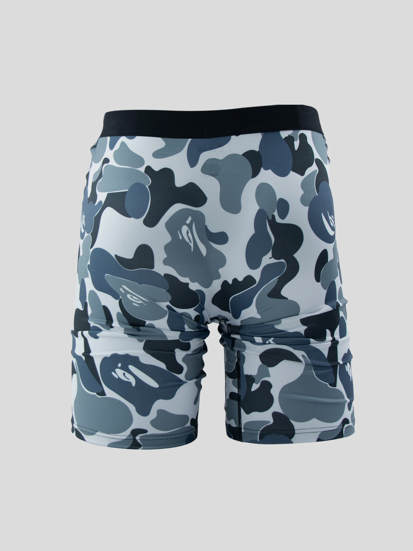 Shark Pattern Print Men's Graphic Long Boxer Briefs Shorts - Temu