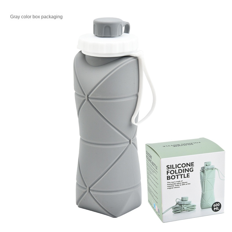 20oz Collapsible Silicone Sport Bottle