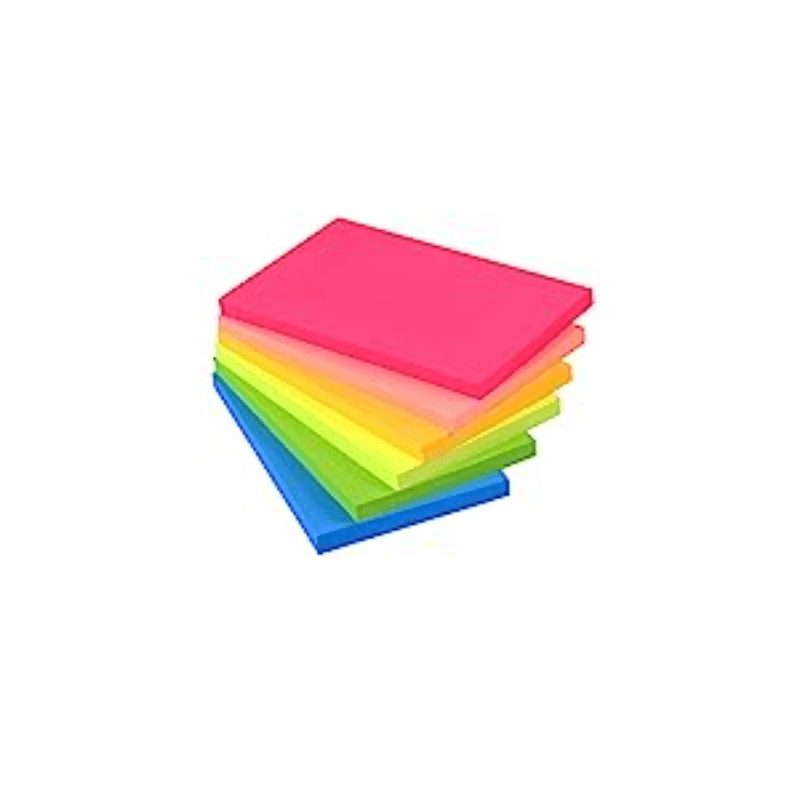 Sticky Notes 3X3 Inches,Light Pink Self-Stick Pads, Easy To Post For Home,  Office, Notebook, 8 Pads/Pack 