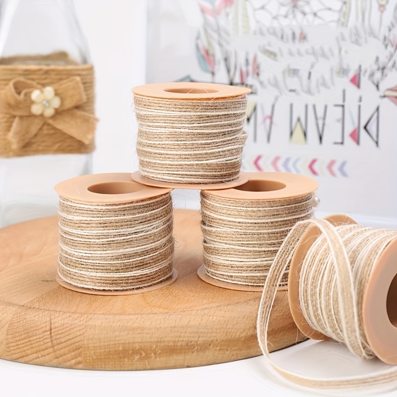 CRAFT JUTE TWINE / 200 Feet / Gift Wrapping / Craft Supply / Party  Decoration / All Natural Jute Twine / Retail Packaging / Garland Twine 