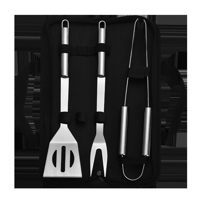 Stainless Steel Grill Set Professional Spatula Set, Pancake Spatula And  Baking Tongs Outdoor Bbq Beef Steak Fork Grilling Tool Stainless Steel  Barbecue Tools Set,perfect For Barbecue Grill And Roof Cooking, Kitchen  Supplies